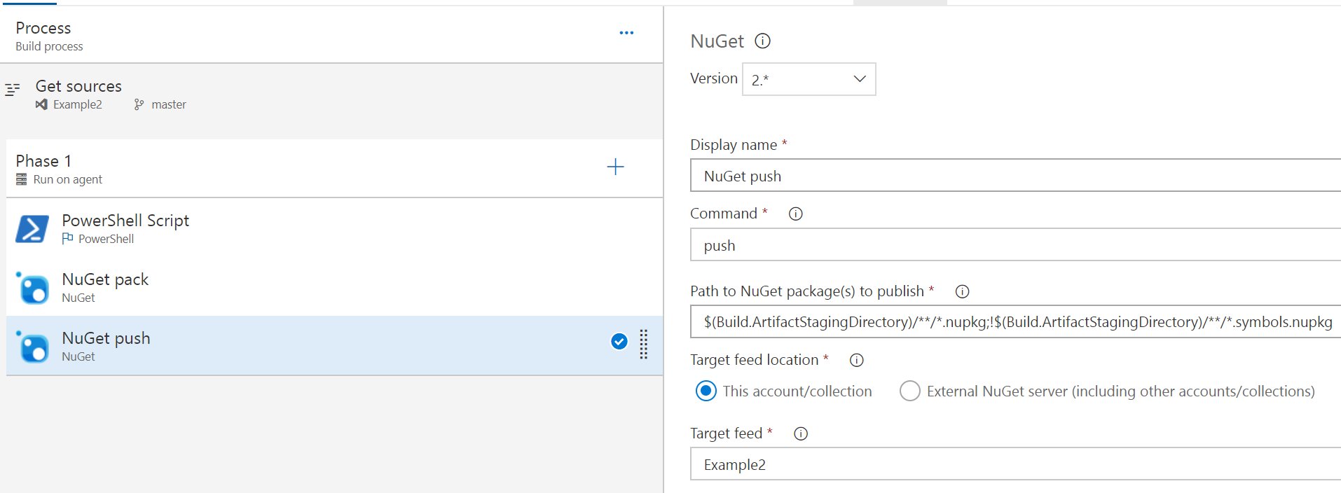 Nuget pack